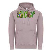 Vintage Zinc Love horseshoe St. Patrick's Day Vintage Hoodie - Neo Western