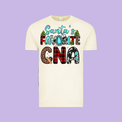 Santas Favorite Cna Vintage Tee Designed By Jahusdesignshop