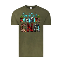 Vintage Olive santas favorite cna Vintage Tee - JahusDesignShop