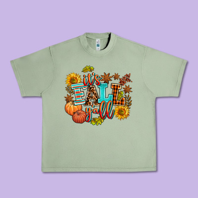 It's Fall Y'all Urban Heavy Tee Designed By Adodesignshop