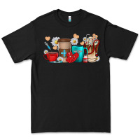 Black Nurse coffee cups Premium Tee - texasbilliewilder