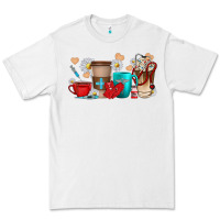 White Nurse coffee cups Premium Tee - texasbilliewilder