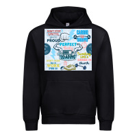 Black perfect body loading Urban Hoodie - TumblerDesignByShophia