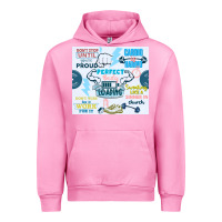 Fuchsia Pink perfect body loading Urban Hoodie - TumblerDesignByShophia