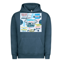 Pigment Midnight Navy perfect body loading Urban Hoodie - TumblerDesignByShophia