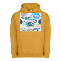 Pigment Peanut Butter perfect body loading Urban Hoodie - TumblerDesignByShophia