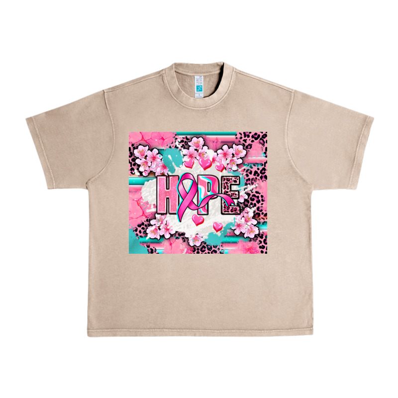 Hope Breast Cancer Urban Heavy Tee by AdoDesignShop | Teevron