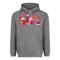 Storm pink gingerbread coffee Heavyweight Hoodie - MaliasSmallBusiness