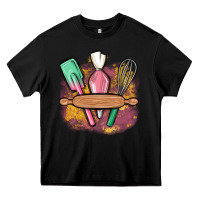 Black customized kitchen elements Heavy Core Tee - MaliasSmallBusiness