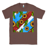 Chestnut western 4th of july seamless pattern Classic Tee - BundleAndBundleShop