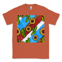Copper western 4th of july seamless pattern Classic Tee - BundleAndBundleShop