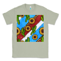 Matcha western 4th of july seamless pattern Classic Tee - BundleAndBundleShop