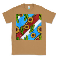Toasted Coconut western 4th of july seamless pattern Classic Tee - BundleAndBundleShop