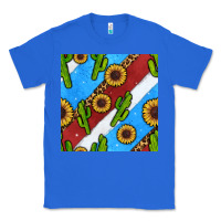 True Royal western 4th of july seamless pattern Classic Tee - BundleAndBundleShop