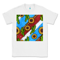 White western 4th of july seamless pattern Classic Tee - BundleAndBundleShop