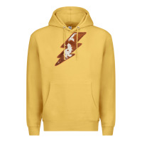 Antique Gold Cowhide Patterned Lightning Premium Hoodie - Bettercallsaul