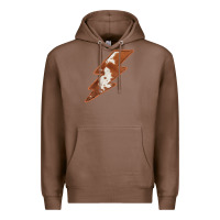 Chestnut Cowhide Patterned Lightning Premium Hoodie - Bettercallsaul