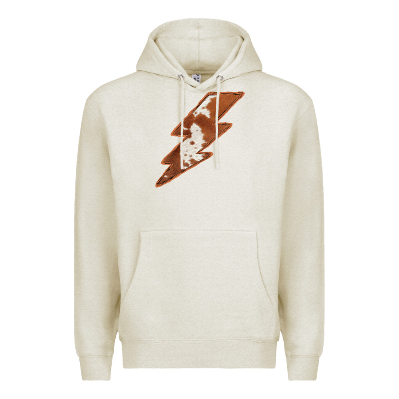 Cowhide Patterned Lightning Premium Hoodie by Bettercallsaul | Teevron