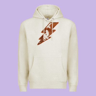Cowhide Patterned Lightning Premium Hoodie Designed By Bettercallsaul