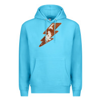 Ocean Blue Cowhide Patterned Lightning Premium Hoodie - Bettercallsaul