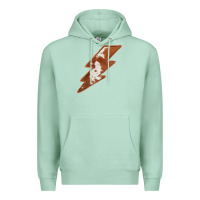 Seafoam Cowhide Patterned Lightning Premium Hoodie - Bettercallsaul