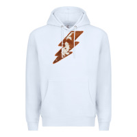 White Cowhide Patterned Lightning Premium Hoodie - Bettercallsaul