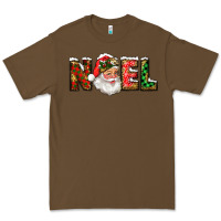 Cacao Western Noel Santa Claus Premium Tee - RanaPortraitStore