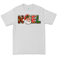 Dove Grey Western Noel Santa Claus Premium Tee - RanaPortraitStore