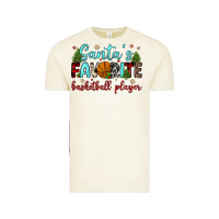Vintage Arctic santa s favorite basketball player Vintage Tee - JahusDesignShop