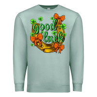 Seafoam St.Patrick's Good Luck Premium Sweatshirt - BundleAndBundleShop