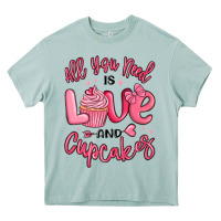 Arona all you need is love and cupcakes valentines day Heavy Core Tee - MaliasSmallBusiness