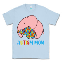 Dusty Blue autism awareness autism mom Classic Tee - CowhideDigitalArt