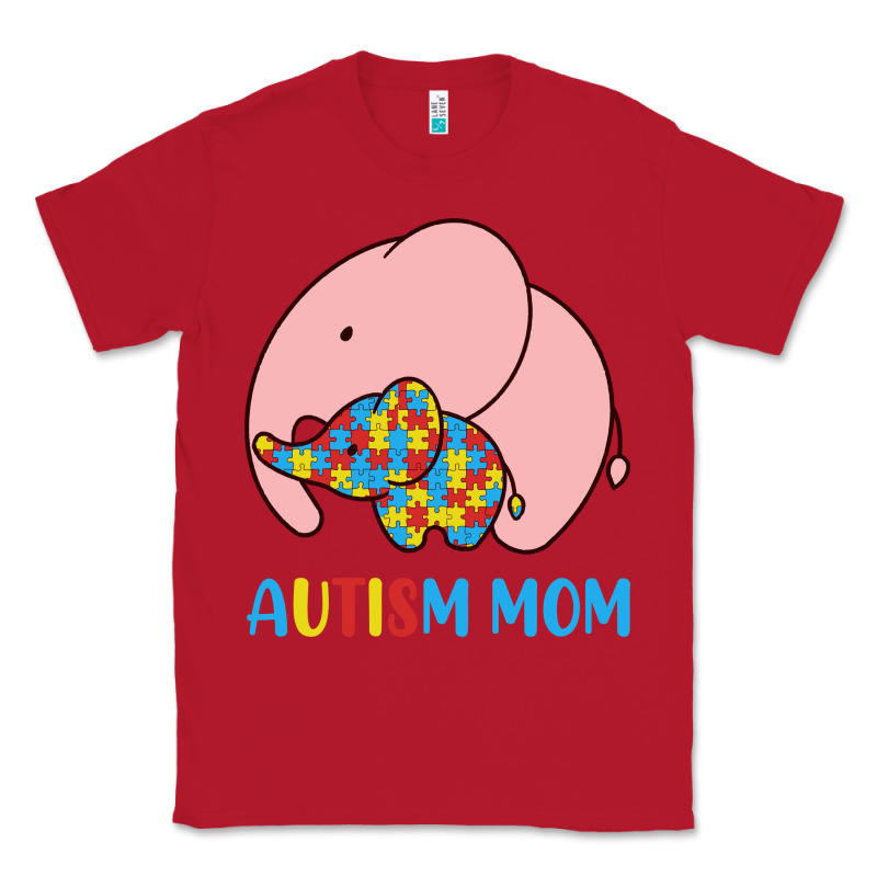 Autism Awareness Autism Mom Classic Tee by CowhideDigitalArt | Teevron
