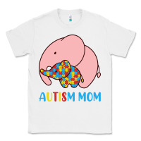 White autism awareness autism mom Classic Tee - CowhideDigitalArt