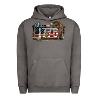 Pigment Tornado Eat. 1776 eagle 4th of july Urban Hoodie - HowdyJamesFarm