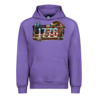 Tulip Eat. 1776 eagle 4th of july Urban Hoodie - HowdyJamesFarm