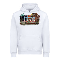 White Eat. 1776 eagle 4th of july Urban Hoodie - HowdyJamesFarm