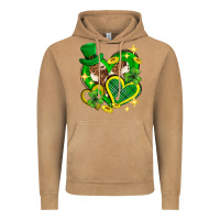 Vintage Camel St. Patrick's Day lucky heart Vintage Hoodie - Neo Western