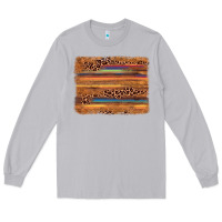 Moon Dust leopard serape background Long Sleeve Tee - AdoDesignShop