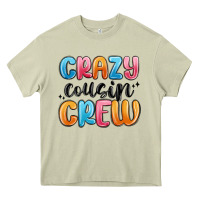 Mossy crazy cousin crew Heavy Core Tee - MaliasSmallBusiness