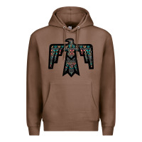 Chestnut Black Aztec Thunderbird Premium Hoodie - Bettercallsaul