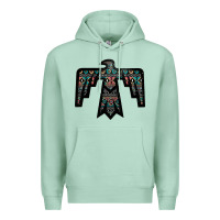 Seafoam Black Aztec Thunderbird Premium Hoodie - Bettercallsaul