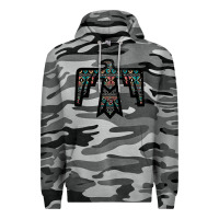 Slate Camo Black Aztec Thunderbird Premium Hoodie - Bettercallsaul
