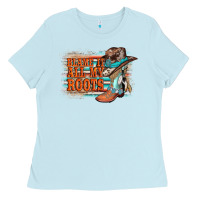 Baby Blue blame it all my roots Ladies Tee - AdoDesignShop