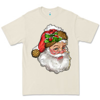 Bone Santa Claus With Snow Premium Tee - RanaPortraitStore