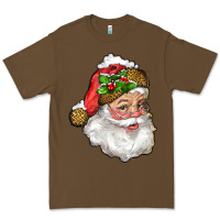 Cacao Santa Claus With Snow Premium Tee - RanaPortraitStore