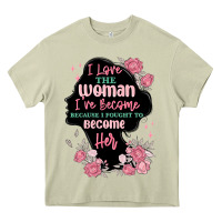 I Love The Woman Ive Become Heavy Core Tee | Teevron