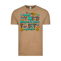 I Speak My Mind Because It Hurts To Bite My Tongue Vintage Tee | Teevron