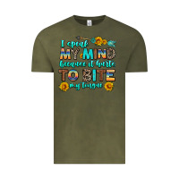 Vintage Olive i speak my mind because it hurts to bite my tongue Vintage Tee - AdoDesignShop