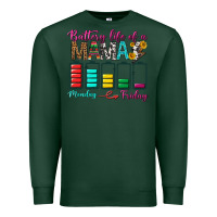 Sports Green Battery Life Of A Mama Premium Sweatshirt - BundleAndBundleShop